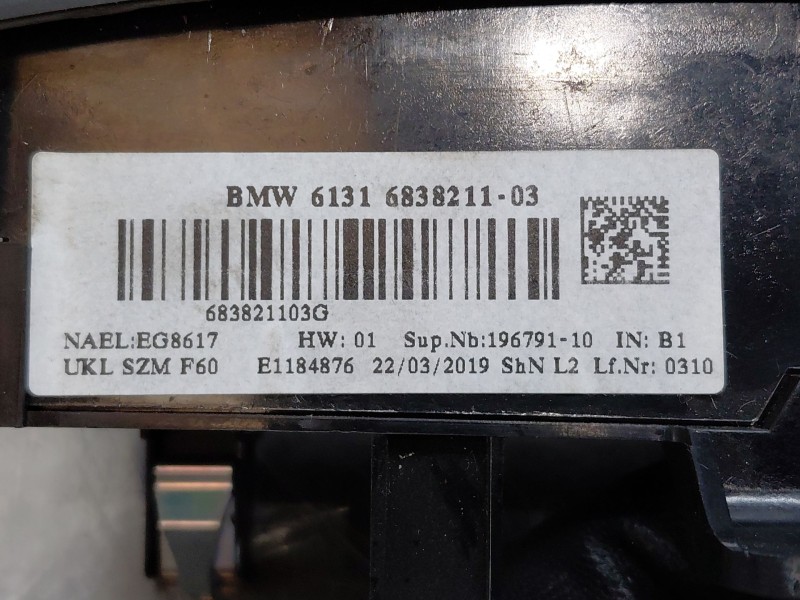 Recambio de mando multifuncion para mini mini countryman (f60) cooper referencia OEM IAM 61316838211  