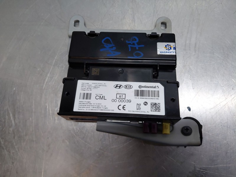 Recambio de modulo electronico para hyundai kona hybrid referencia OEM IAM 96510CM000  
