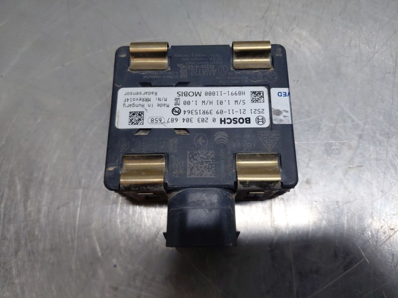 Recambio de sensor radar ( distronic ) para hyundai kona hybrid referencia OEM IAM 0203304687 H899111000 