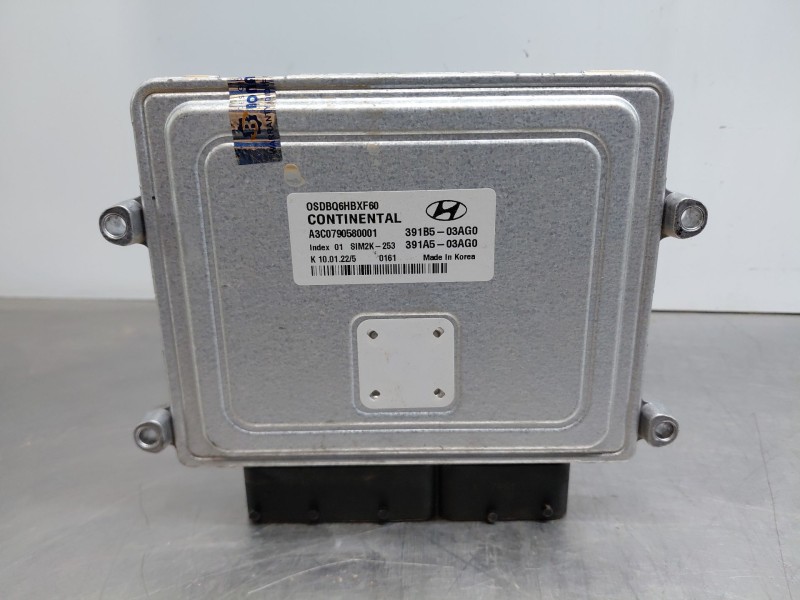 Recambio de centralita motor uce para hyundai kona hybrid referencia OEM IAM 391b103ag0 A3C0790580001 