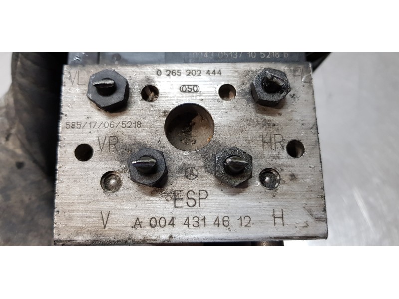 Recambio de abs para mercedes clase s (w220) berlina 320 cdi (220.025) referencia OEM IAM A0044314612  