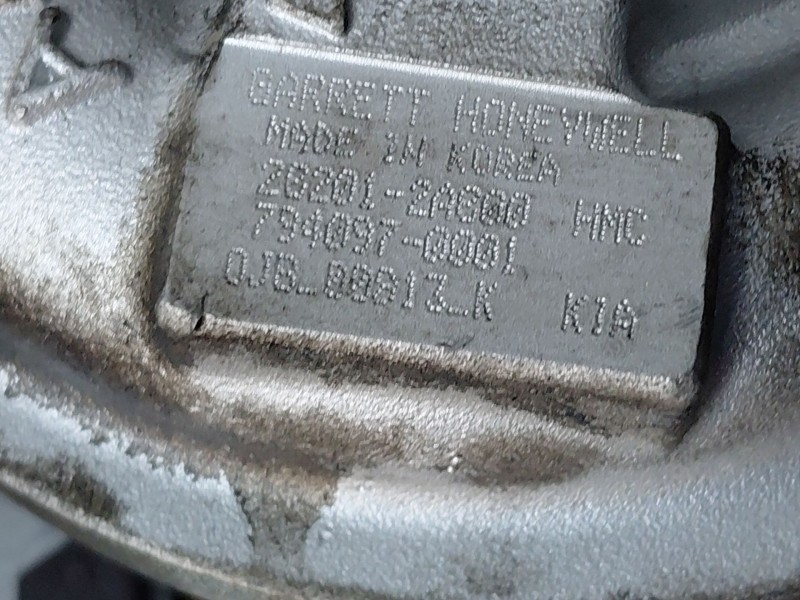 Recambio de turbocompresor para kia carens ( ) drive referencia OEM IAM   