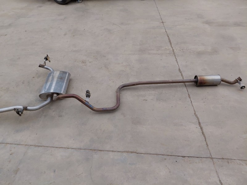 Recambio de tubo escape trasero para peugeot 2008 (p2) active referencia OEM IAM   