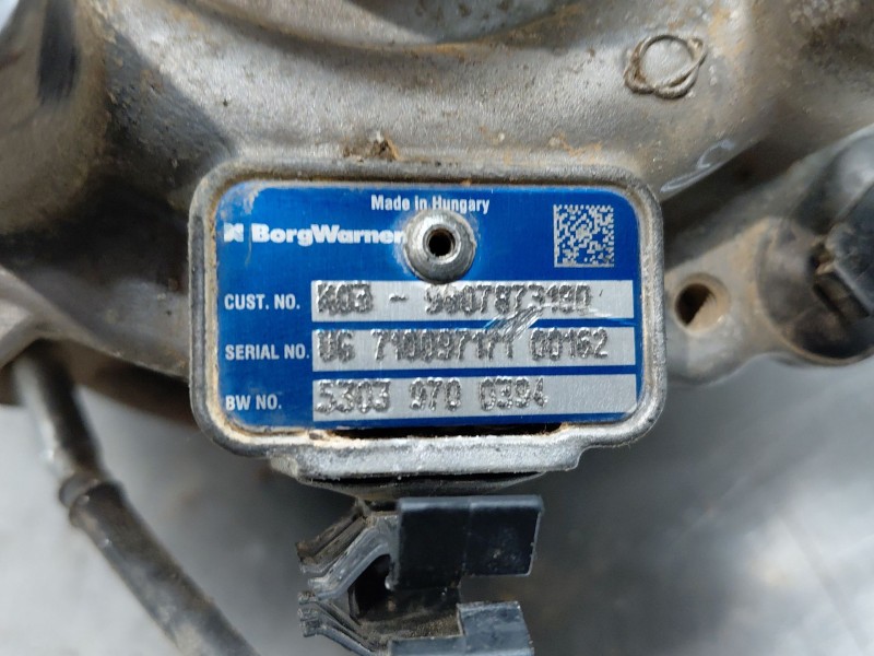 Recambio de turbocompresor para citroën spacetourer autobus referencia OEM IAM   