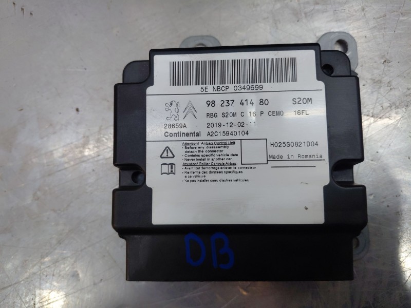 Recambio de kit airbag para opel corsa f (p2jo) 1.2 (68) referencia OEM IAM 98303513ZD  