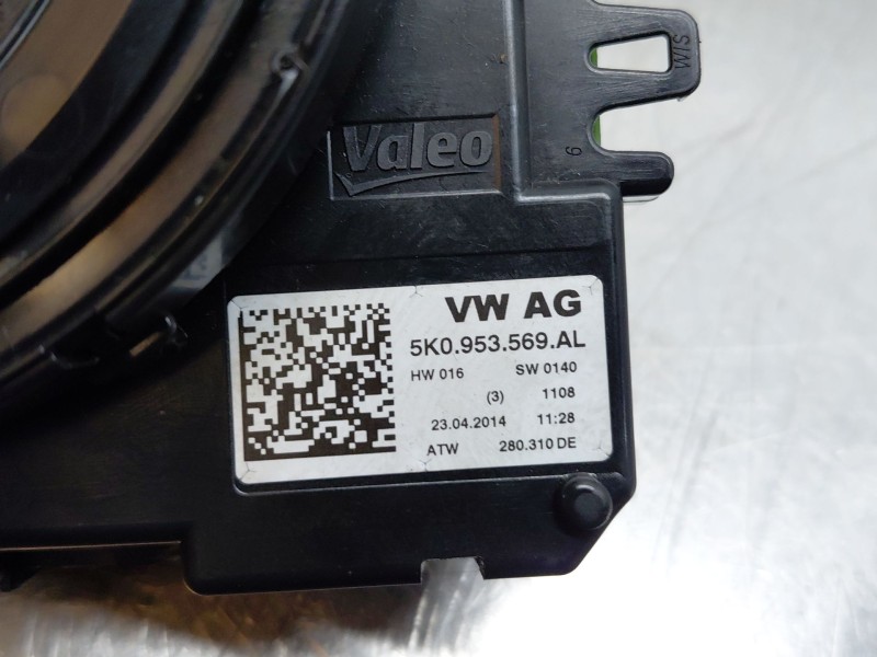 Recambio de anillo airbag para audi q3 (8ub, 8ug) 2.0 tdi referencia OEM IAM 5K0953569AL  
