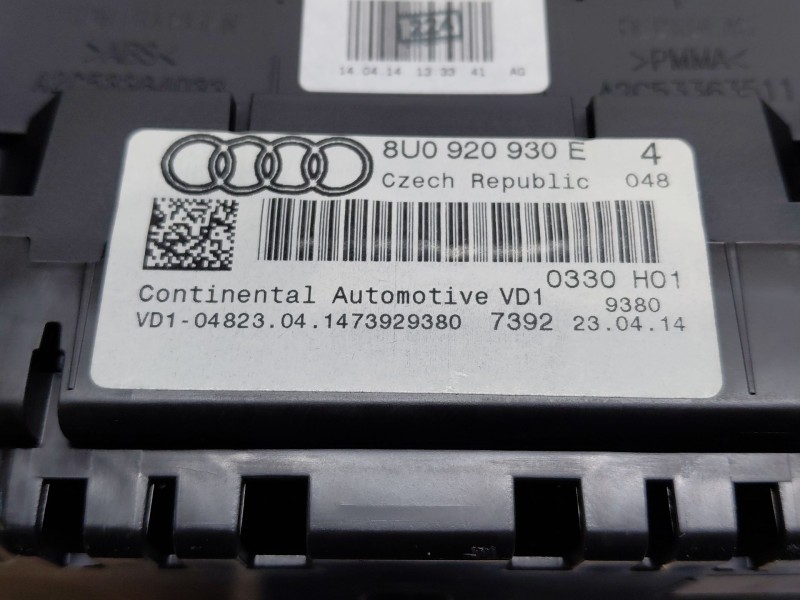 Recambio de cuadro instrumentos para audi q3 (8ub, 8ug) 2.0 tdi referencia OEM IAM   