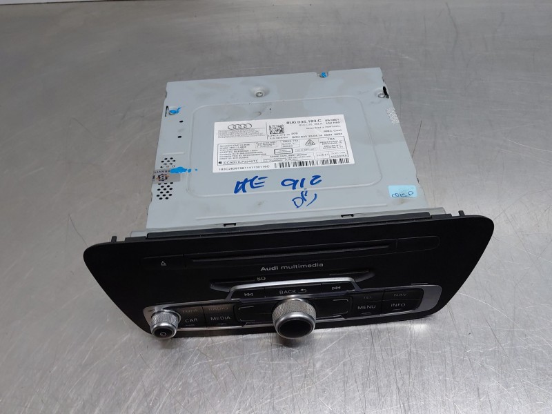 Recambio de sistema audio / radio cd para audi q3 (8ub, 8ug) 2.0 tdi referencia OEM IAM 8U0035183C  