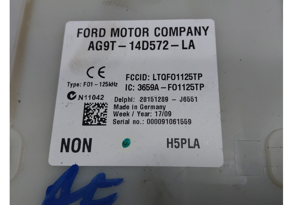 Recambio de caja reles / fusibles para land rover freelander 2 (l359) 2.2 td4 4x4 referencia OEM IAM AG9T14D572LA  
