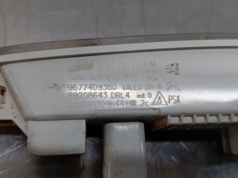 Recambio de piloto delantero derecho para citroën berlingo cuadro furgón referencia OEM IAM 9677409380  