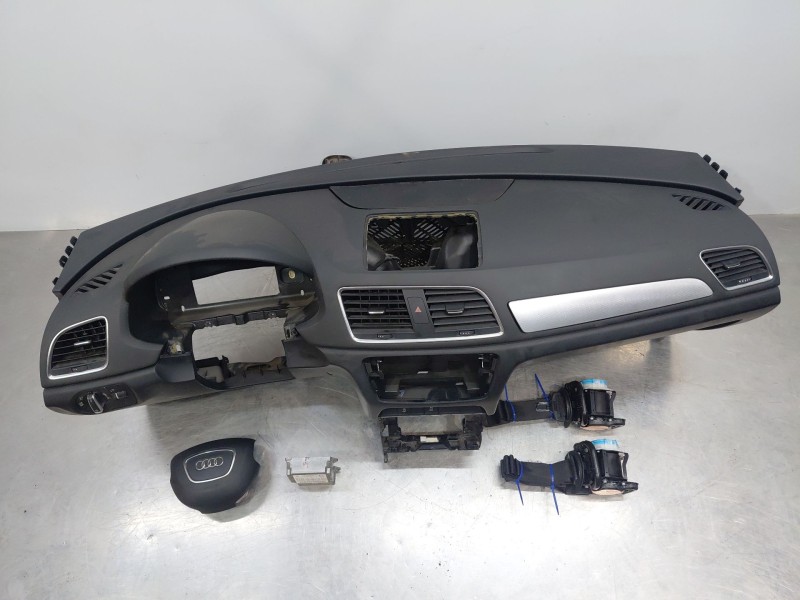 Recambio de kit airbag para audi q3 (8ub, 8ug) 2.0 tdi referencia OEM IAM 8U1857001D24A 8V0880201AA6PS 8U0857705CV04