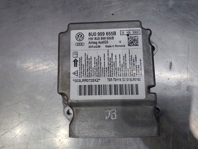 Recambio de kit airbag para audi q3 (8ub, 8ug) 2.0 tdi referencia OEM IAM 8U1857001D24A 8V0880201AA6PS 8U0857705CV04
