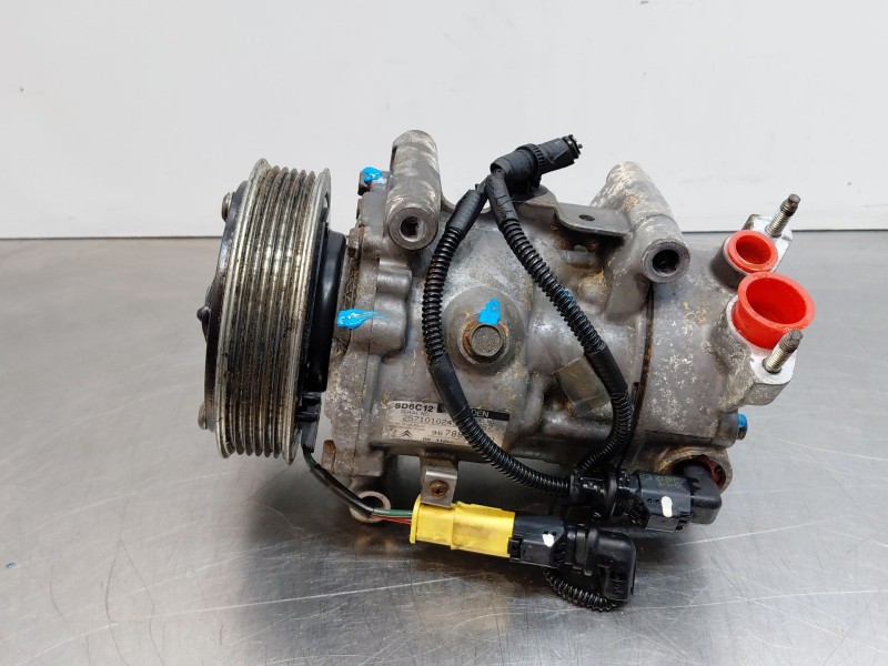 Recambio de compresor aire acondicionado para citroën berlingo cuadro furgón referencia OEM IAM 9678656080  
