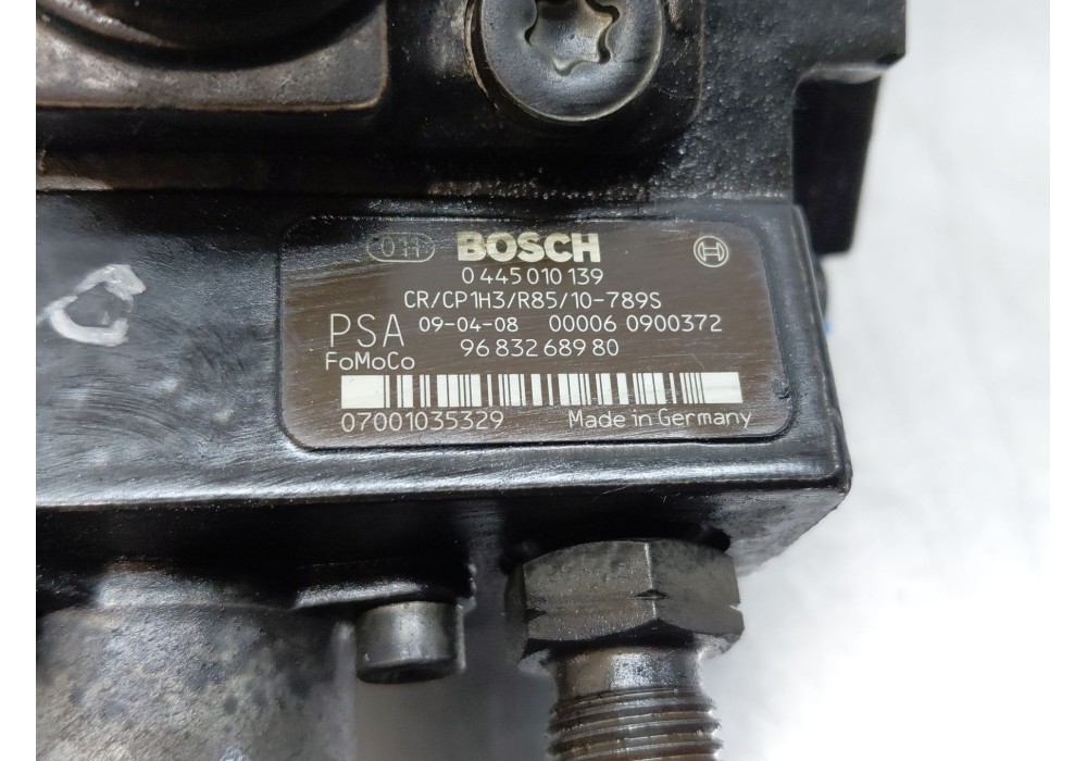 Recambio de bomba inyeccion para land rover freelander 2 (l359) 2.2 td4 4x4 referencia OEM IAM 9683268980 0445010139 