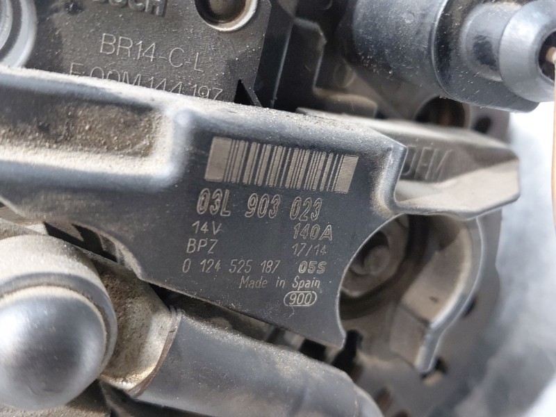 Recambio de alternador para audi q3 (8ub, 8ug) 2.0 tdi referencia OEM IAM   