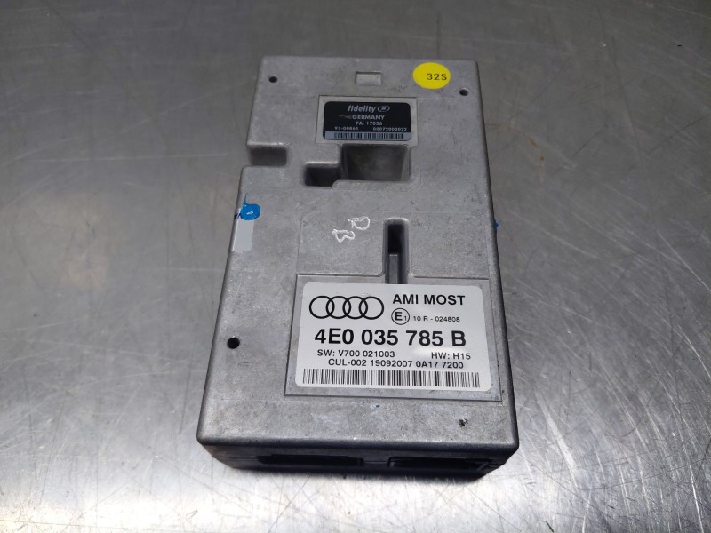 Recambio de modulo electronico para audi q7 (4lb) 3.0 tdi quattro referencia OEM IAM 4E0035785B  