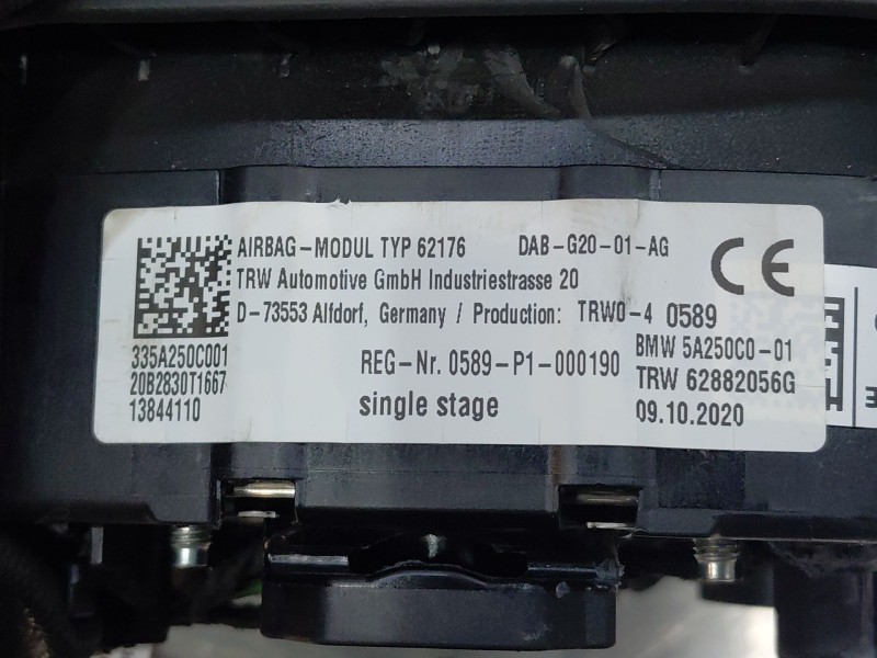 Recambio de kit airbag para bmw 3 touring (g21, g81) 318 d referencia OEM IAM   