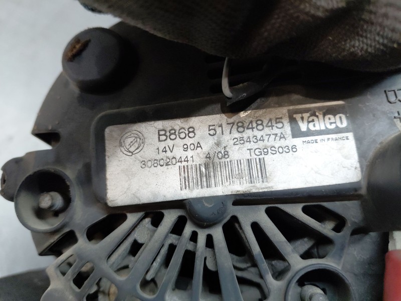 Recambio de alternador para fiat grande punto (199_) 1.3 d multijet referencia OEM IAM   