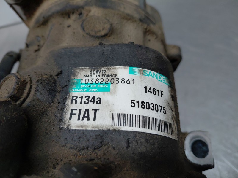 Recambio de compresor aire acondicionado para fiat grande punto (199_) 1.3 d multijet referencia OEM IAM   