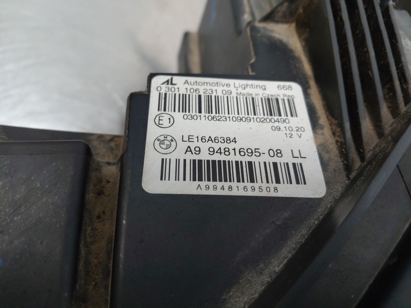 Recambio de faro izquierdo para bmw 3 touring (g21, g81) 318 d referencia OEM IAM 63118496149  