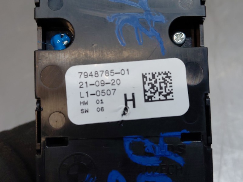 Recambio de mando elevalunas delantero izquierdo para bmw 3 touring (g21, g81) 318 d referencia OEM IAM 61317948785  