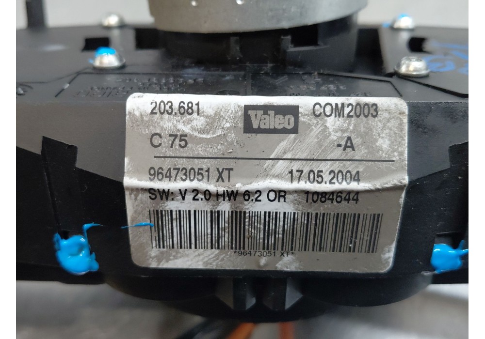 Recambio de mando multifuncion para peugeot 407 (6d_) 1.6 hdi 110 (6d9hzc, 6d9hyc) referencia OEM IAM 6242T0 96473051XT 