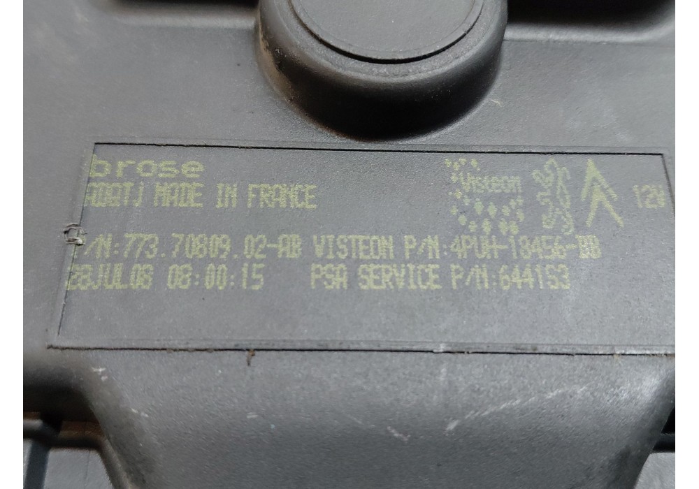 Recambio de motor calefaccion para peugeot 407 (6d_) 1.6 hdi 110 (6d9hzc, 6d9hyc) referencia OEM IAM 6441S3  