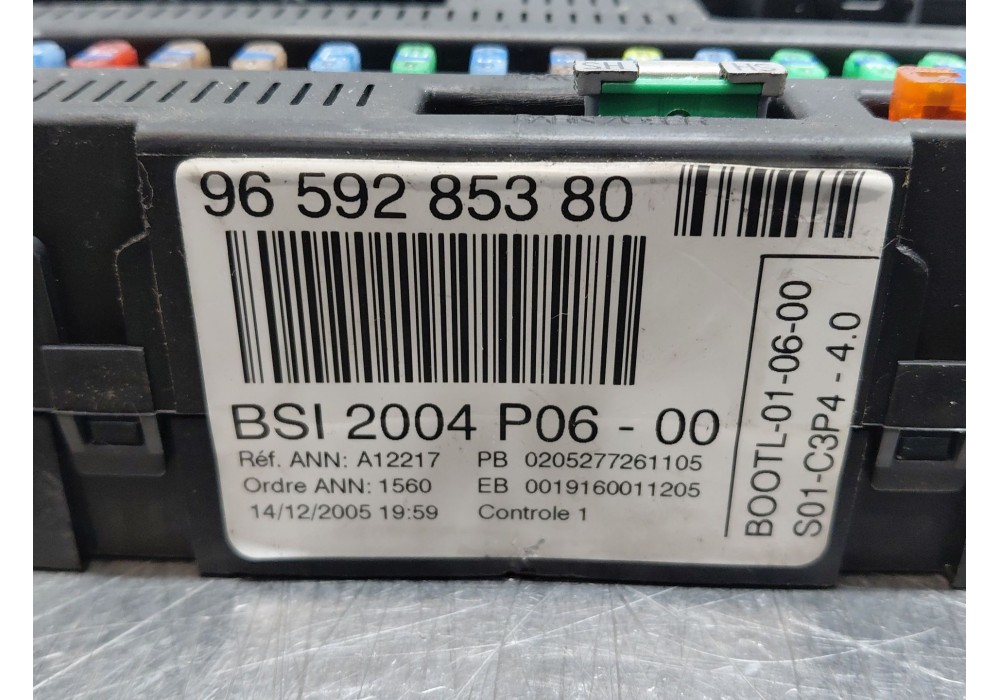 Recambio de caja reles / fusibles para citroën c3 i (fc_, fn_) 1.4 i referencia OEM IAM 9659285380  