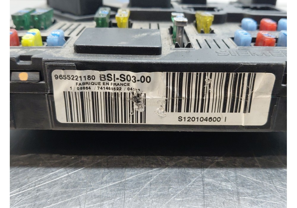 Recambio de caja reles / fusibles para peugeot 407 (6d_) 1.6 hdi 110 (6d9hzc, 6d9hyc) referencia OEM IAM 9655221180  