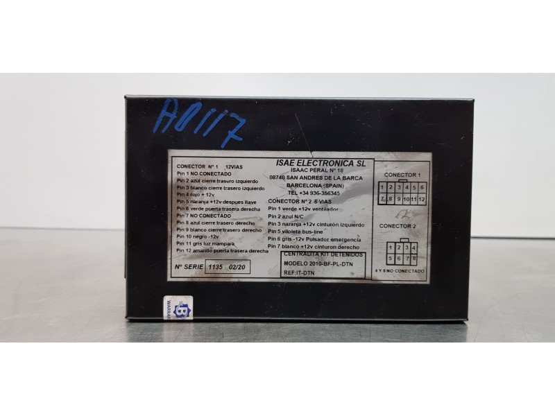 Recambio de modulo electronico para mercedes clase b (w246) b 200 cdi (246.208) referencia OEM IAM   