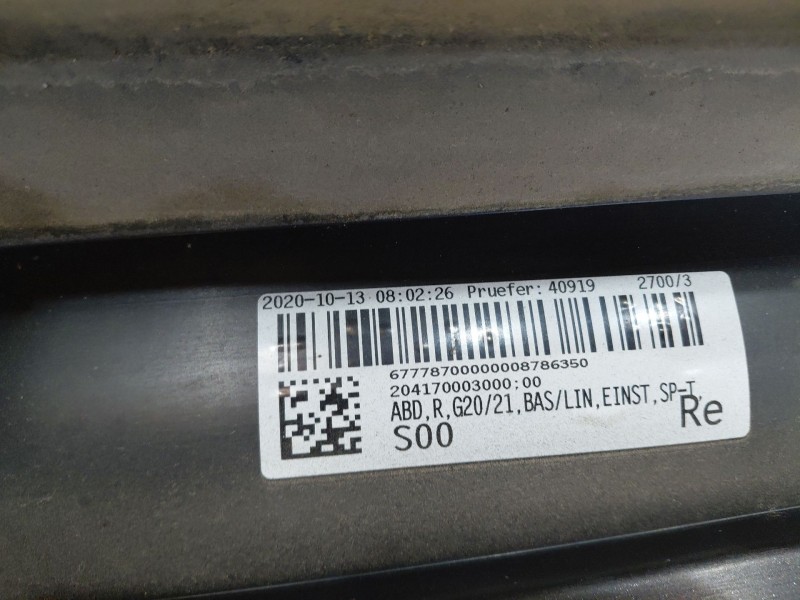 Recambio de faldon lateral para bmw 3 touring (g21, g81) 318 d referencia OEM IAM 51778493950  