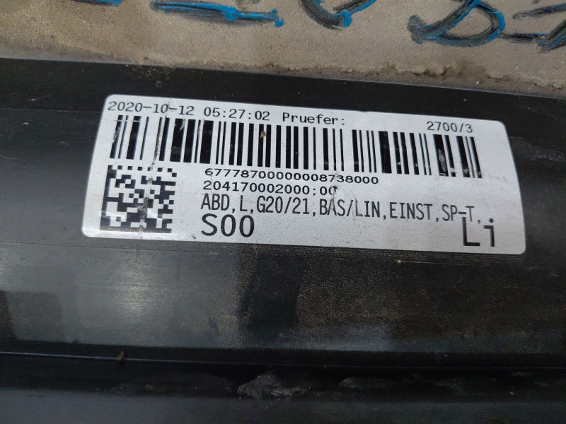 Recambio de faldon lateral para bmw 3 touring (g21, g81) 318 d referencia OEM IAM 51778493949  