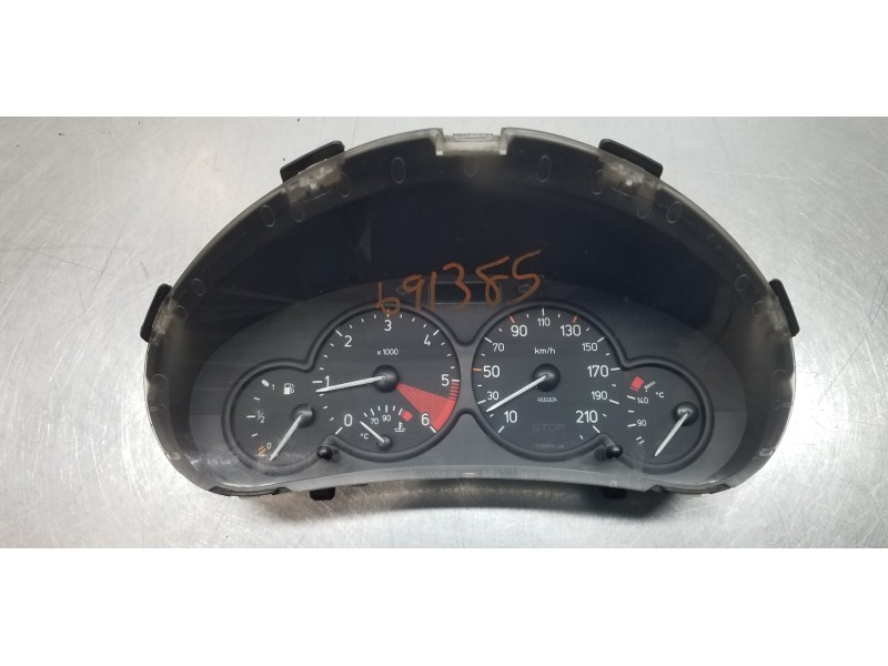 Recambio de cuadro instrumentos para peugeot 206 sw xs referencia OEM IAM 9648836980   Recambio de cuadro instrumentos para peugeot 206 sw xs referencia OEM IAM 9648836980