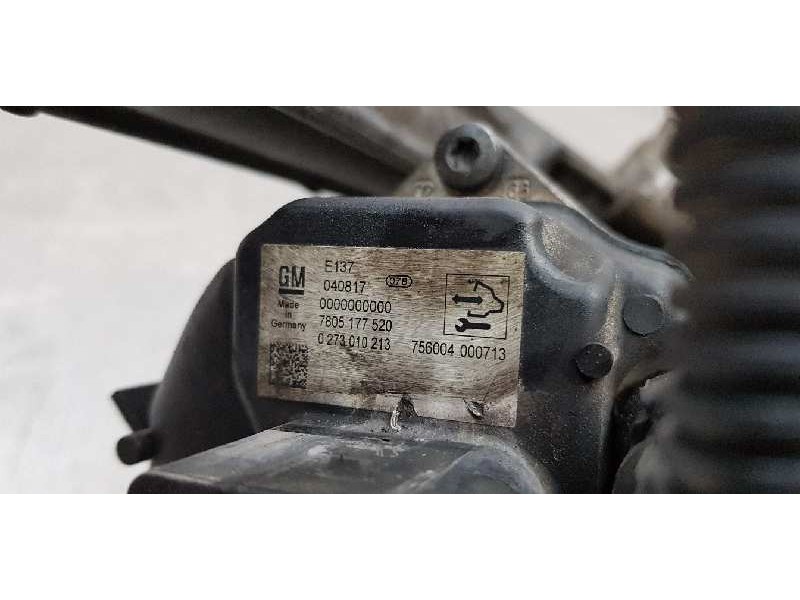 Recambio de cremallera direccion para opel zafira (c) excellence start/stop referencia OEM IAM 39030549  