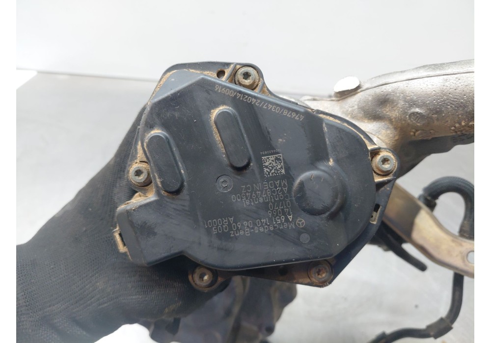 Recambio de valvula egr para mercedes-benz clase b (w246) b 200 cdi (246.208) referencia OEM IAM A6511400660  