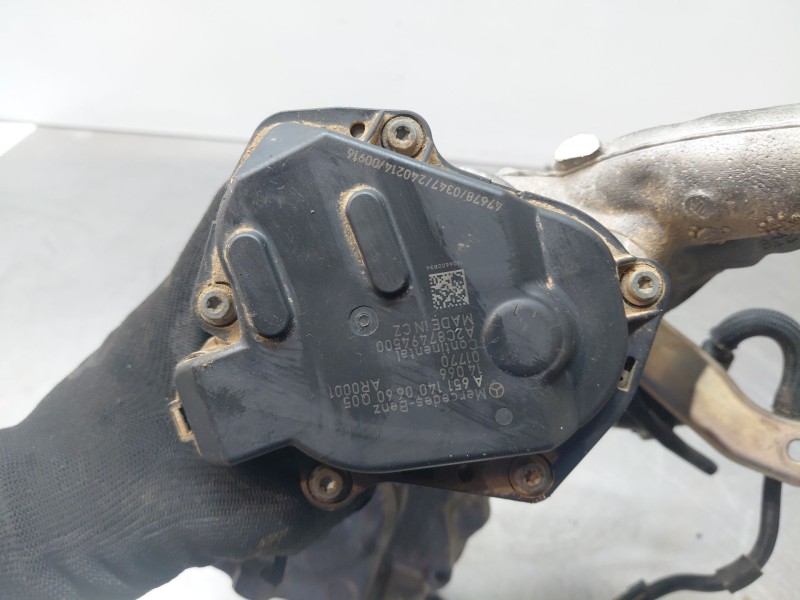 Recambio de valvula egr para mercedes-benz clase b (w246) b 200 cdi (246.208) referencia OEM IAM A6511400660  