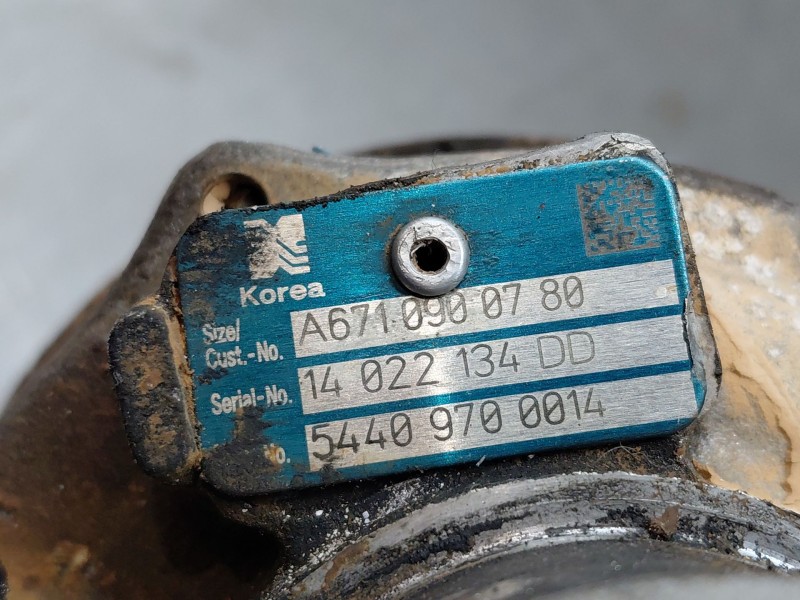 Recambio de turbocompresor para ssangyong rodius xdi referencia OEM IAM   