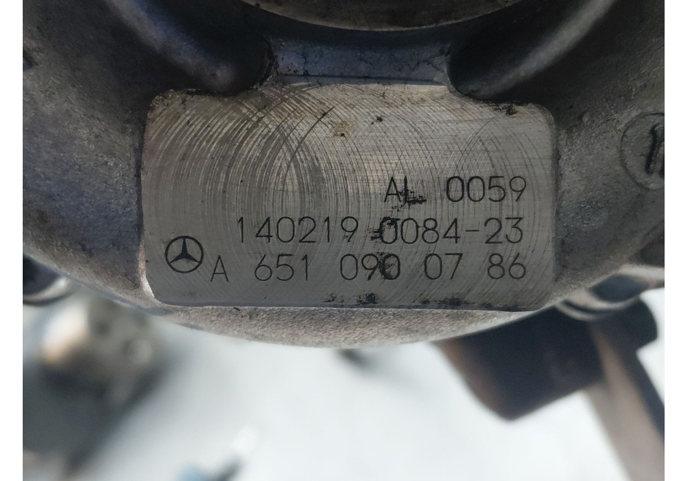Recambio de turbocompresor para mercedes-benz clase b (w246) b 200 cdi (246.208) referencia OEM IAM A6510900786  