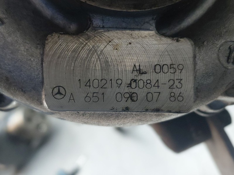 Recambio de turbocompresor para mercedes-benz clase b (w246) b 200 cdi (246.208) referencia OEM IAM A6510900786  