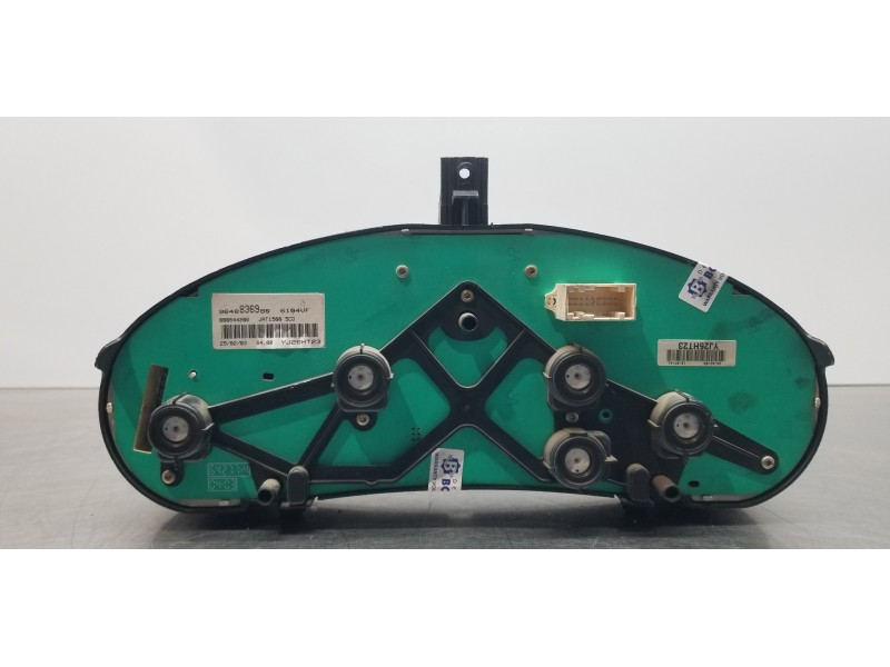 Recambio de cuadro instrumentos para peugeot 206 sw xs referencia OEM IAM 9648836980   Recambio de cuadro instrumentos para peugeot 206 sw xs referencia OEM IAM 9648836980