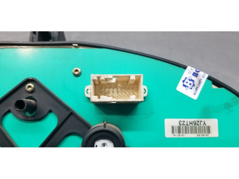 Recambio de cuadro instrumentos para peugeot 206 sw xs referencia OEM IAM 9648836980   Recambio de cuadro instrumentos para peugeot 206 sw xs referencia OEM IAM 9648836980