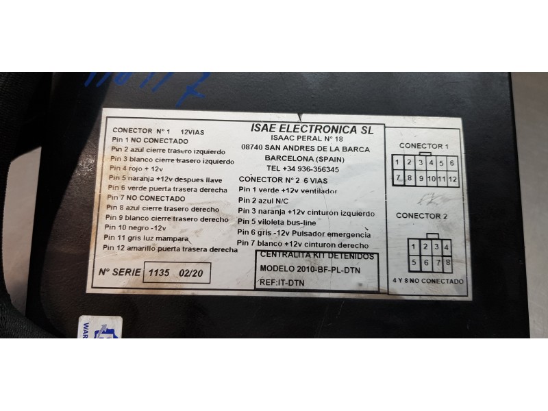 Recambio de modulo electronico para mercedes clase b (w246) b 200 cdi (246.208) referencia OEM IAM   