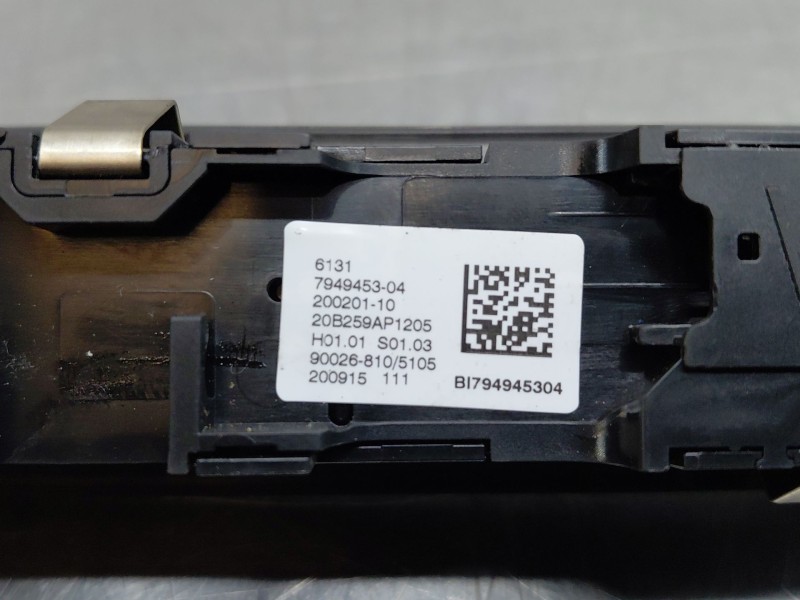 Recambio de mando multifuncion para bmw 3 touring (g21, g81) 318 d referencia OEM IAM 61317949453  