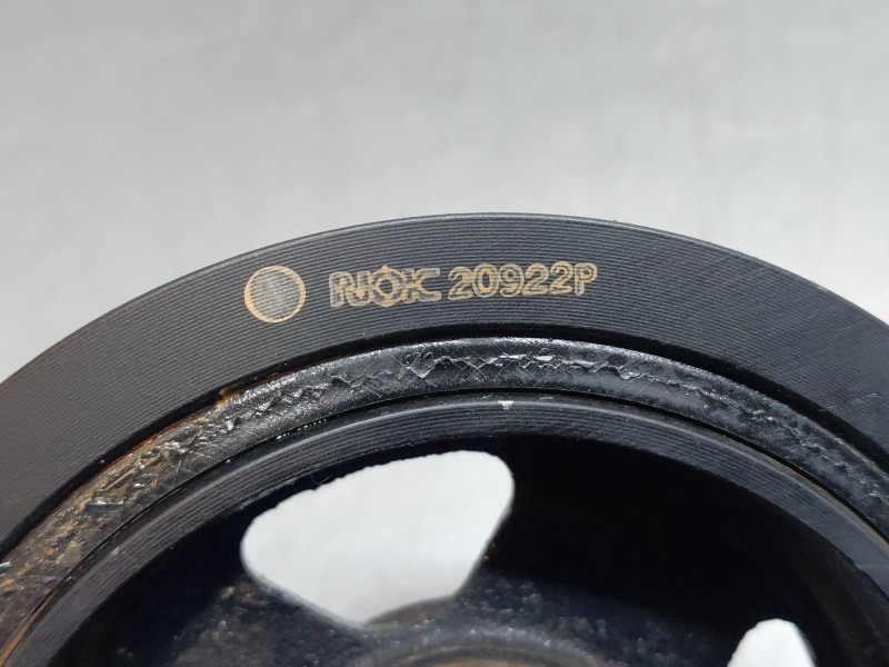 Recambio de polea cigueñal para toyota rav4 hybrid 4x2 advance referencia OEM IAM 1347025020  