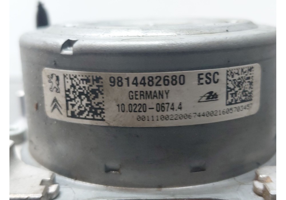 Recambio de abs para peugeot 208 i (ca_, cc_) 1.6 hdi / bluehdi 75 referencia OEM IAM 1616770680 9814482680 
