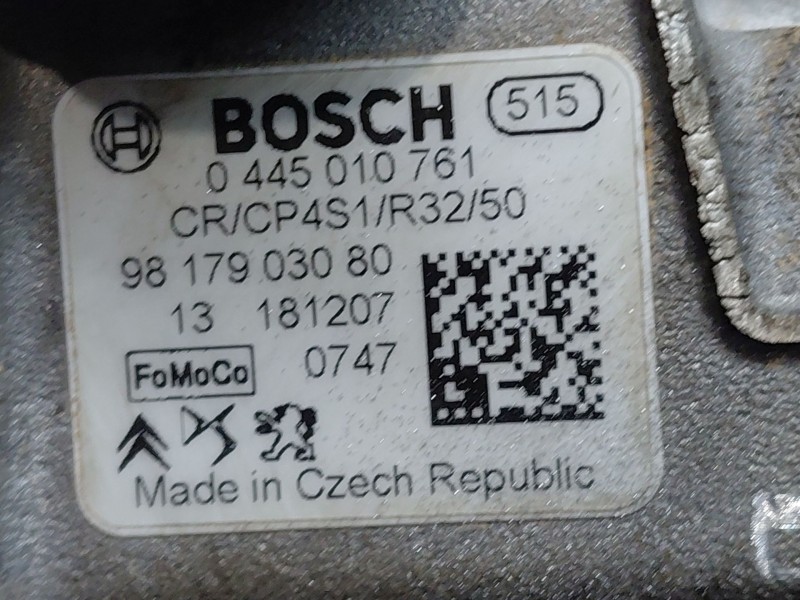 Recambio de bomba inyeccion para peugeot 3008 active referencia OEM IAM 9817903080 0445010761 