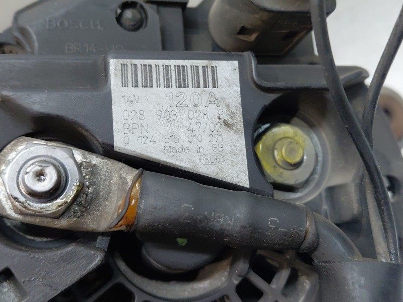 Recambio de alternador para audi a3 (8l1) 1.8 referencia OEM IAM 028903028E  