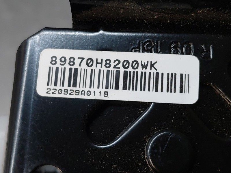 Recambio de cinturon seguridad trasero izquierdo para kia stonic (ybcuv) drive referencia OEM IAM 89870H8200WK  