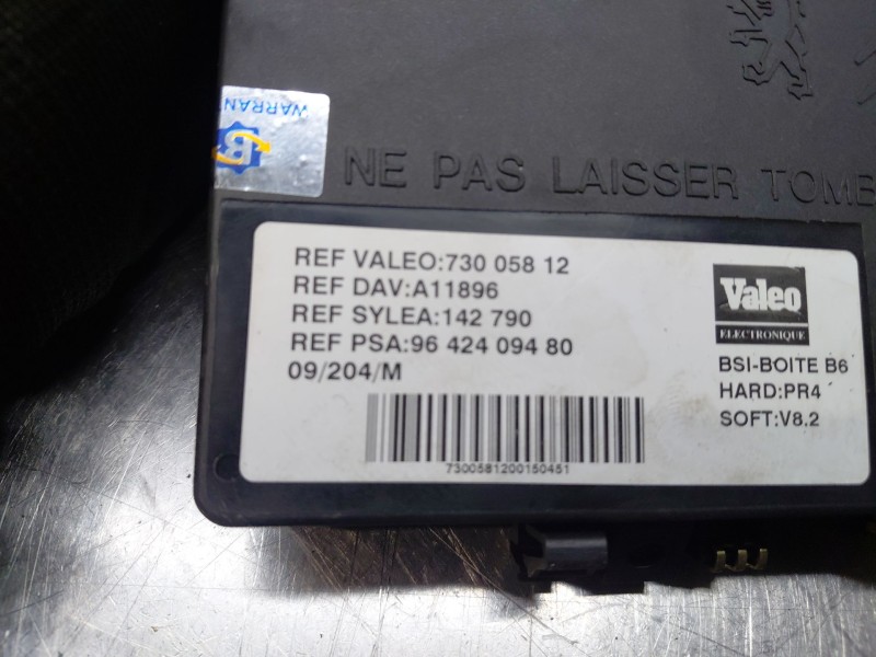 Recambio de modulo confort para citroën xsara picasso (n68) 2.0 hdi referencia OEM IAM 9642409480  