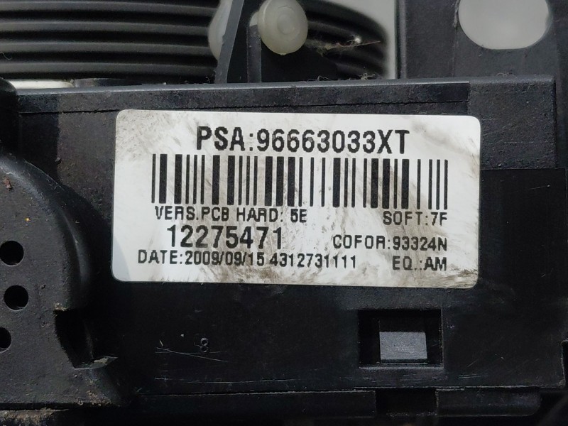 Recambio de mando multifuncion para citroën xsara picasso (n68) 1.6 hdi referencia OEM IAM 6242XZ 96663033XT 